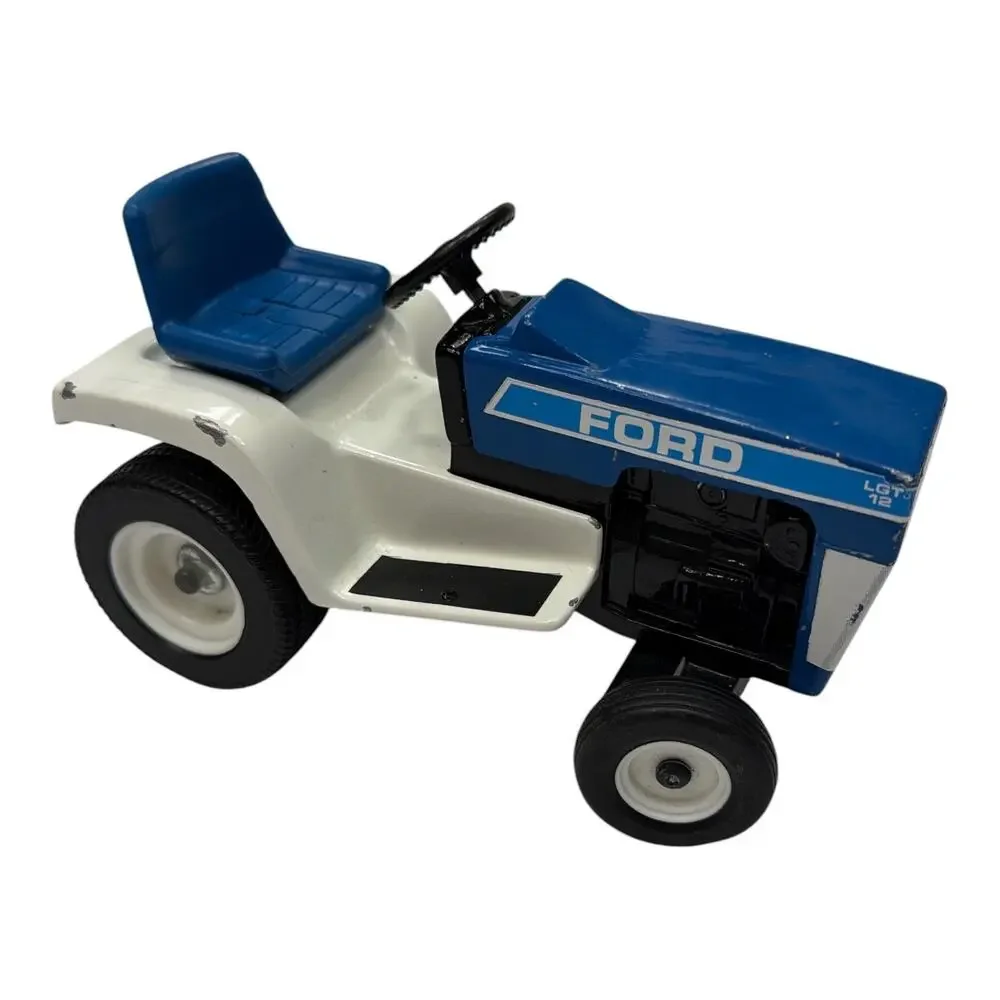 Vintage 1984 Ertl 1:12th Scale Ford LGT 12 Lawn and Garden Tractor, #808